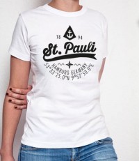T-Shirt (female) - St. Pauli Anker