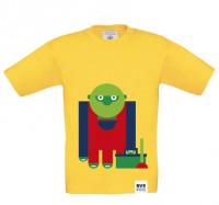 BVE Kids-Shirt GELB