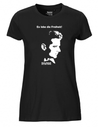 T-Shirt Damen, Hans Scholl "Freiheit"