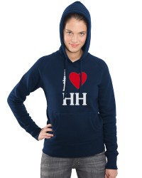 I love HH - Damen-Hoodie