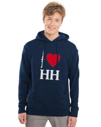 I love HH - Herren-Hoodie