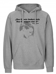 Hoodie Herren - Sophie Scholl "Gewissen"