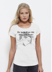 T-Shirt Damen, Sophie Scholl "Rose"